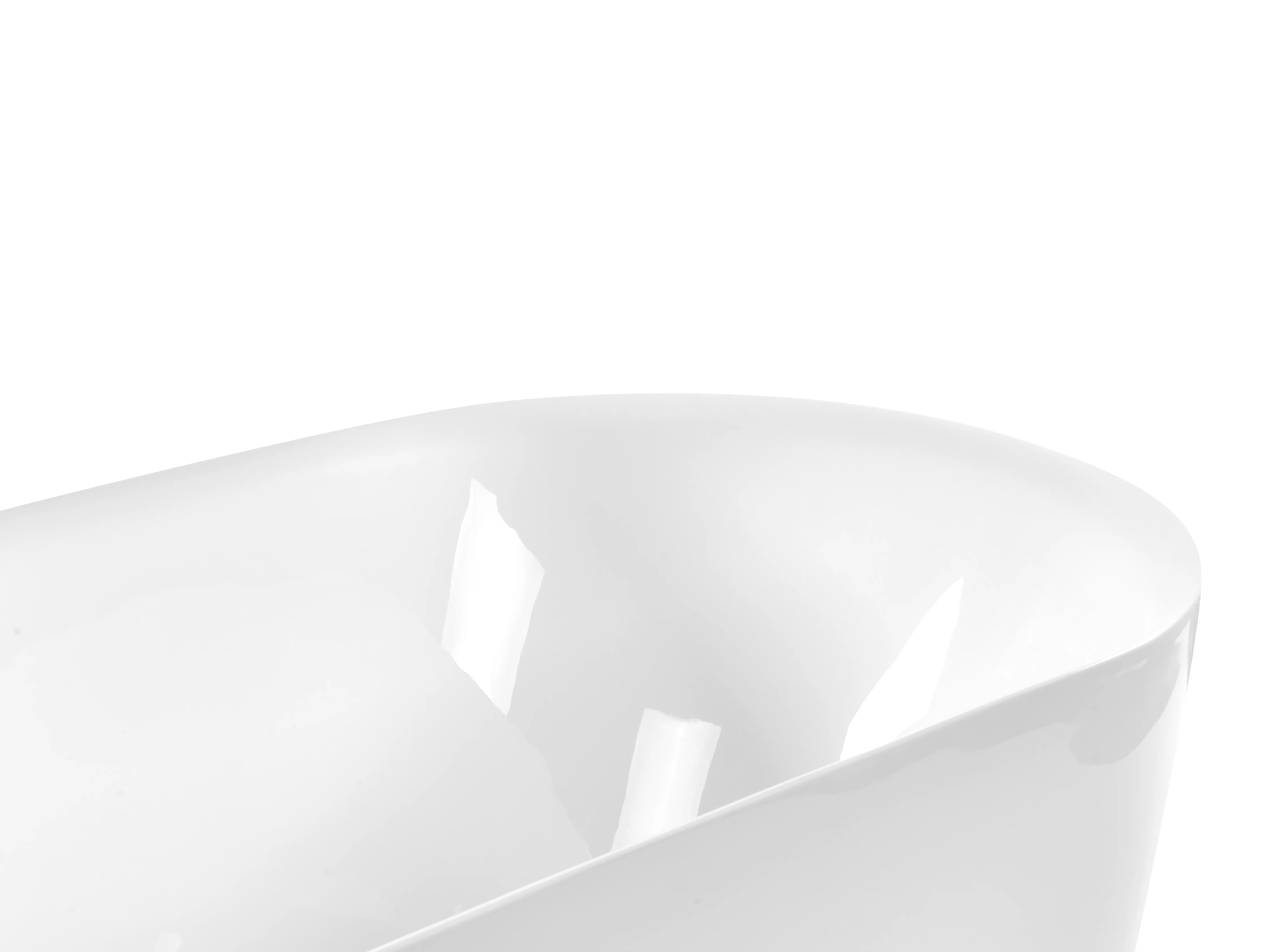 Vrijstaand bad CARRERA 170 x 80 cm Wit