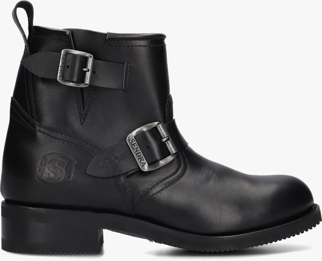 SENDRA zwarte sendra biker boots 2976