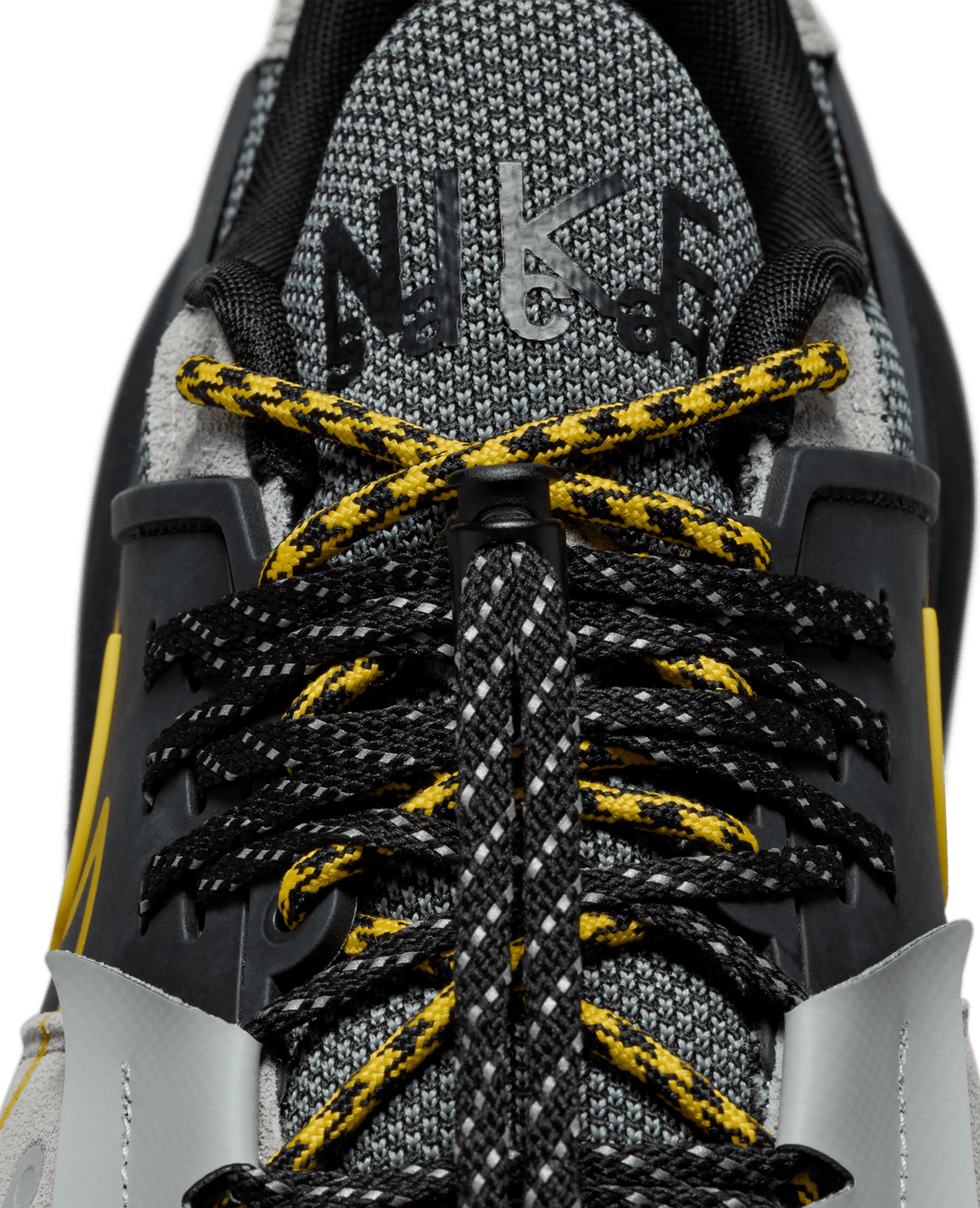 Nike Zegamadome x Sacai (Matte Silver/Tour Yellow-Black)