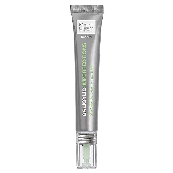 Creme em gel MartiDerm Shots para imperfeições com ácido salicílico 20ml