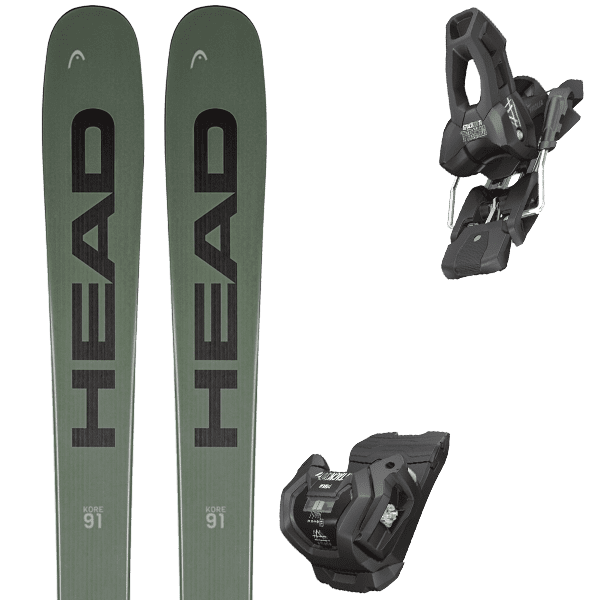 Pack ski HEAD KORE 91 W + Fix