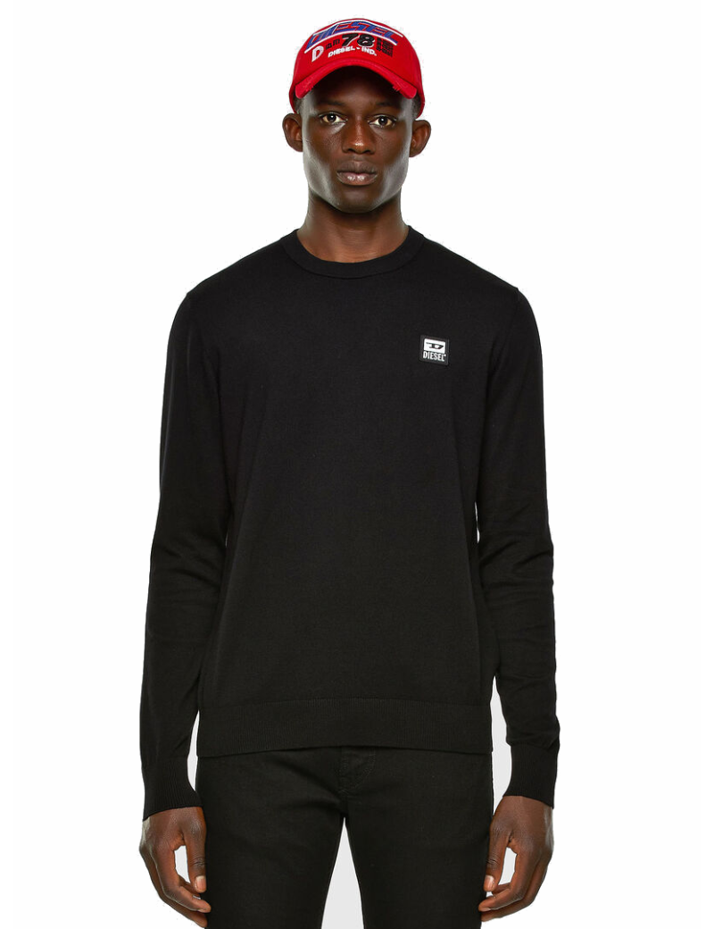 DIESEL PULL EN COTON F-FREEX-B NOIR