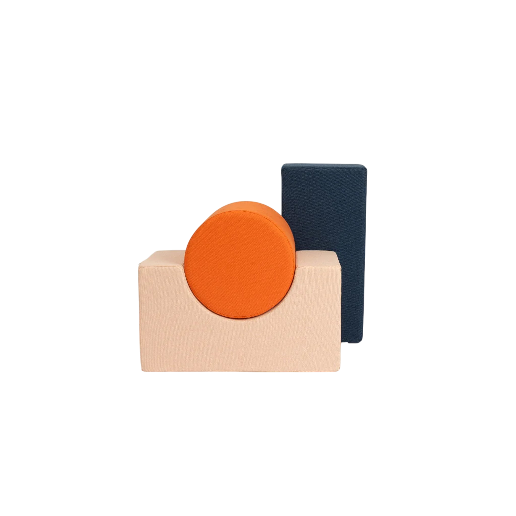 Softbausteine Set Remmi Demmi   Halli Sand / Tangerine / Midnight