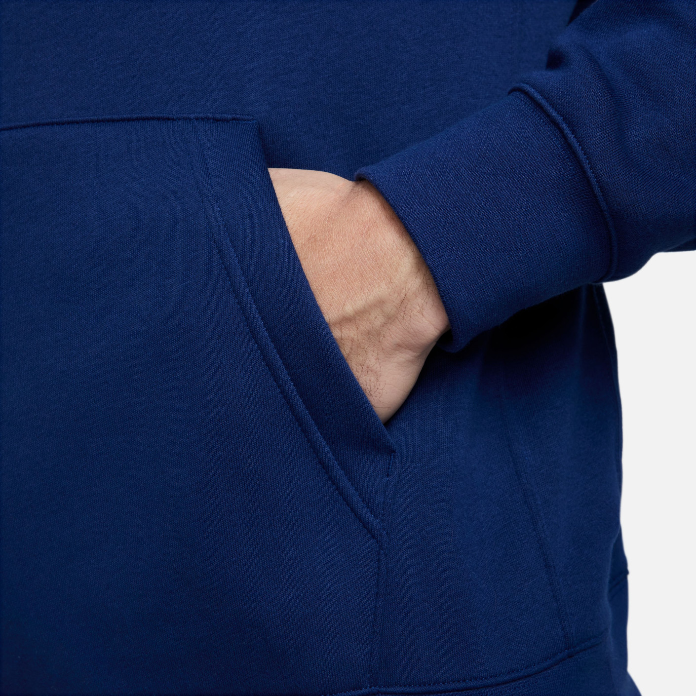 Nike Nederland Sportswear Club Hoodie 2024-2026 Blauw Oranje