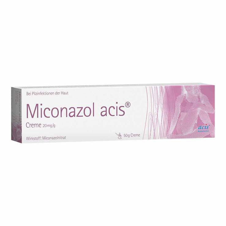 Miconazol acis Creme, 50 g