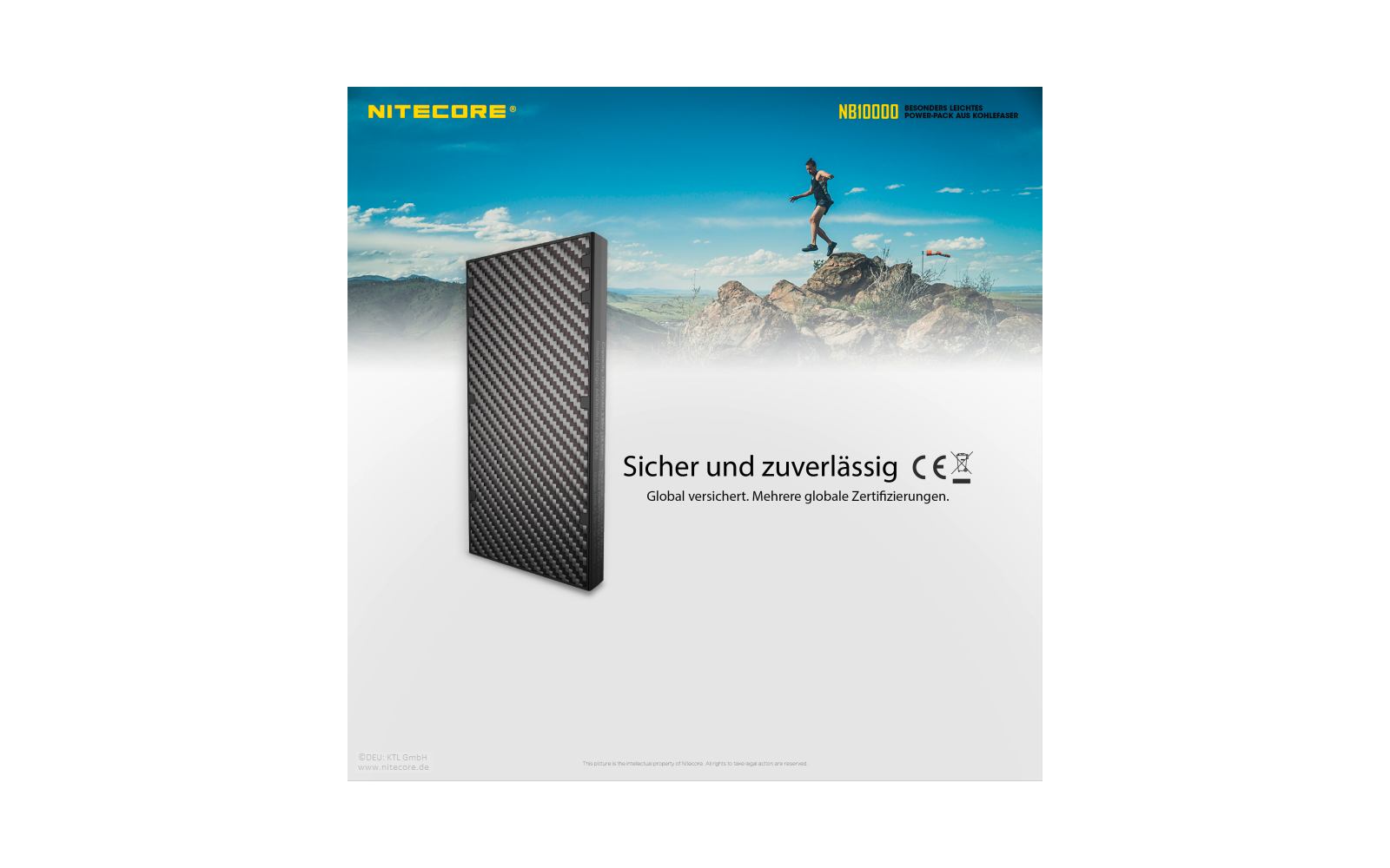 Nitecore Powerbank NB 10000 mAh