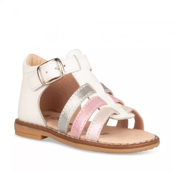 Sandales BLANC FREEMOUSS GIRL CUIR