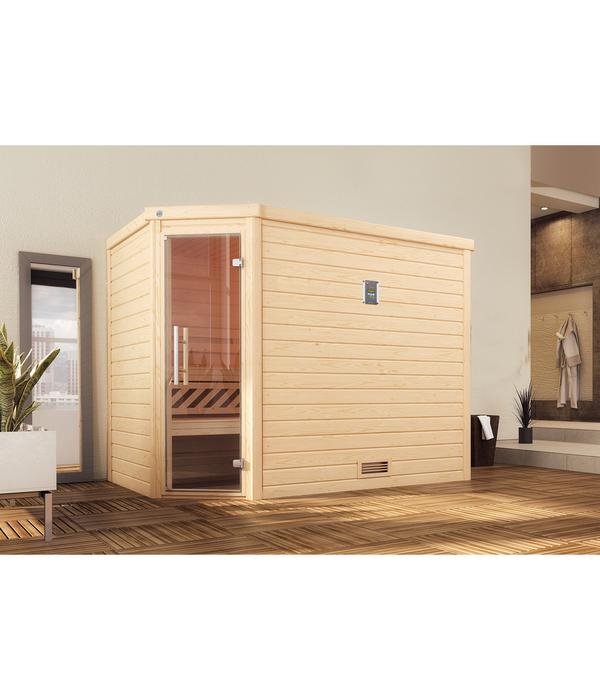 Weka Sauna Turku mit Glastür, ca.