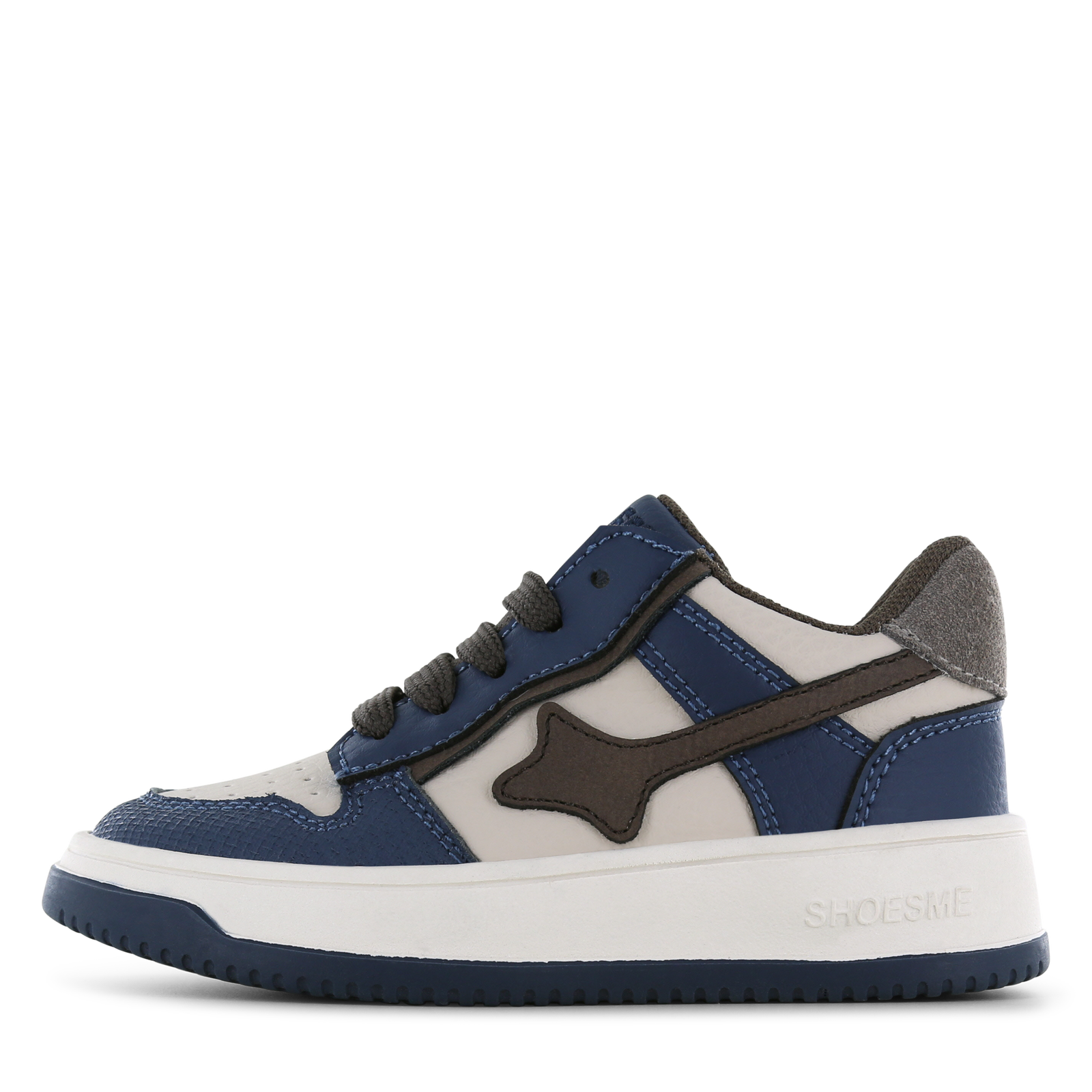 Shoesme blau und braun Sneaker