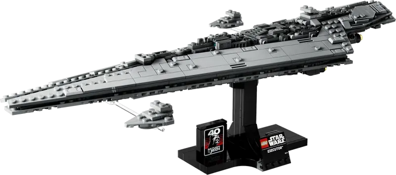 (630-tlg. Set) Star Wars Klemmbausteine Spielzeug Raumschiff Modell Bausatz (75356) Lizenziert - Supersternzerstörer Executor