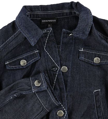 Emporio Armani Jakke - Denim - M?rkebl?
