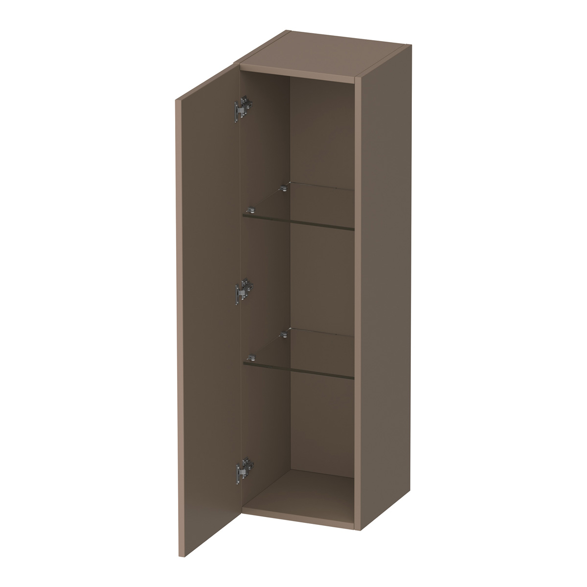 Brauer Trust kolomkast 120cm links- of rechtsdraaiend mokka mat