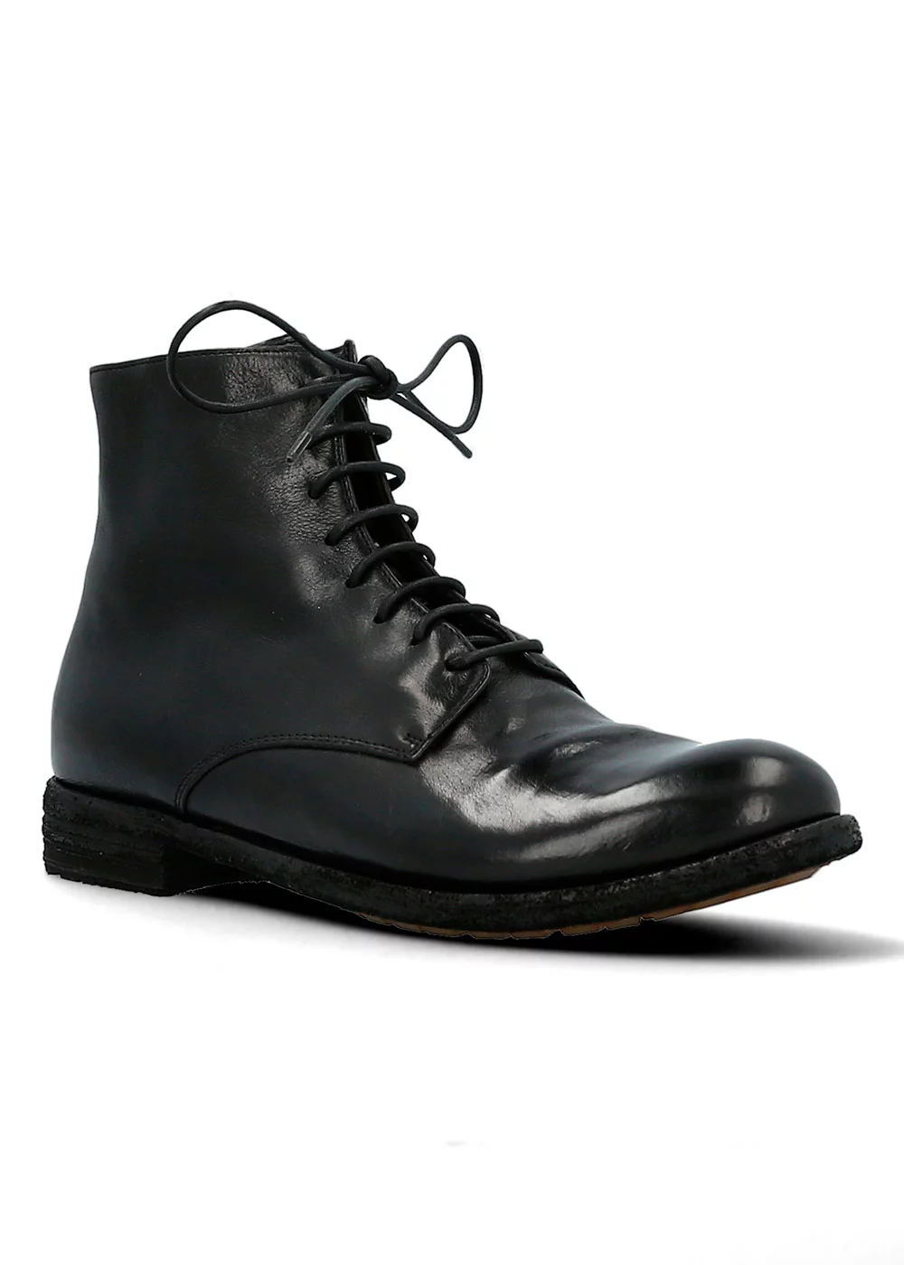 BOOTS LEXIKON/123 LACETS CUIR NOIR