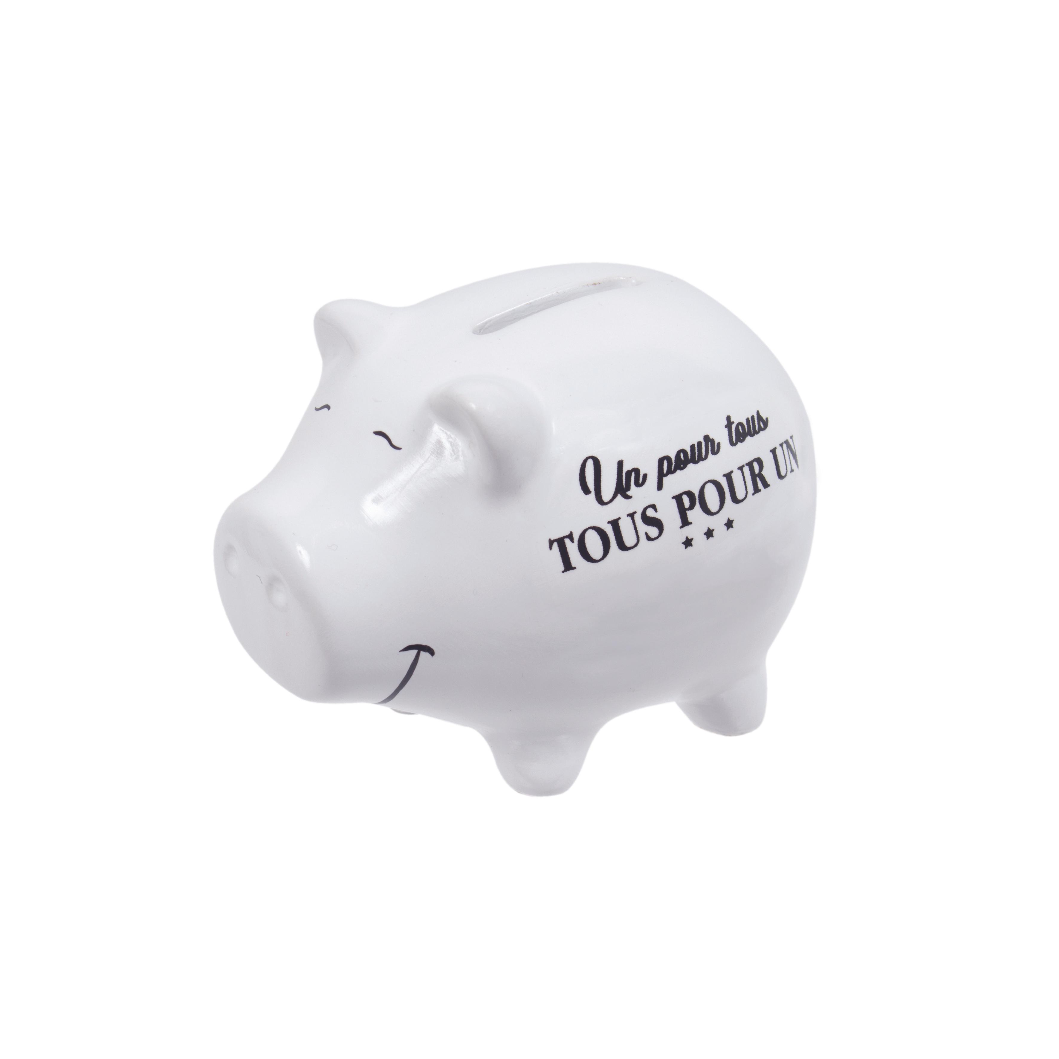 TIRELIRE COCHON FAMILLE