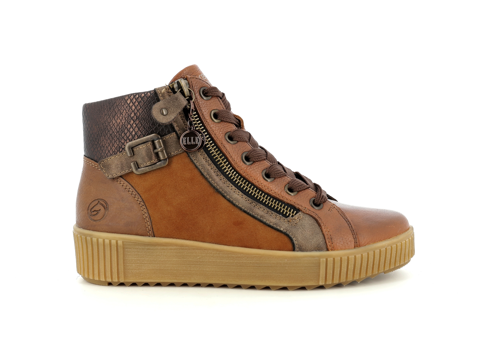Remonte-R7997 Cuir Marron Clair