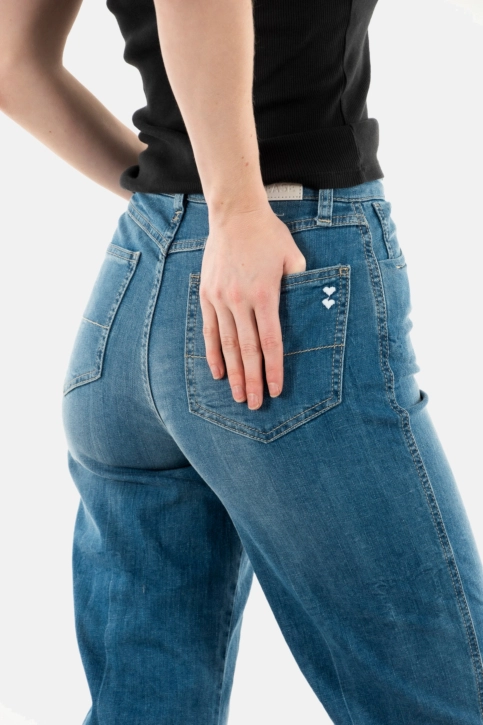 Pantalons please p2xb 1670 blu denim