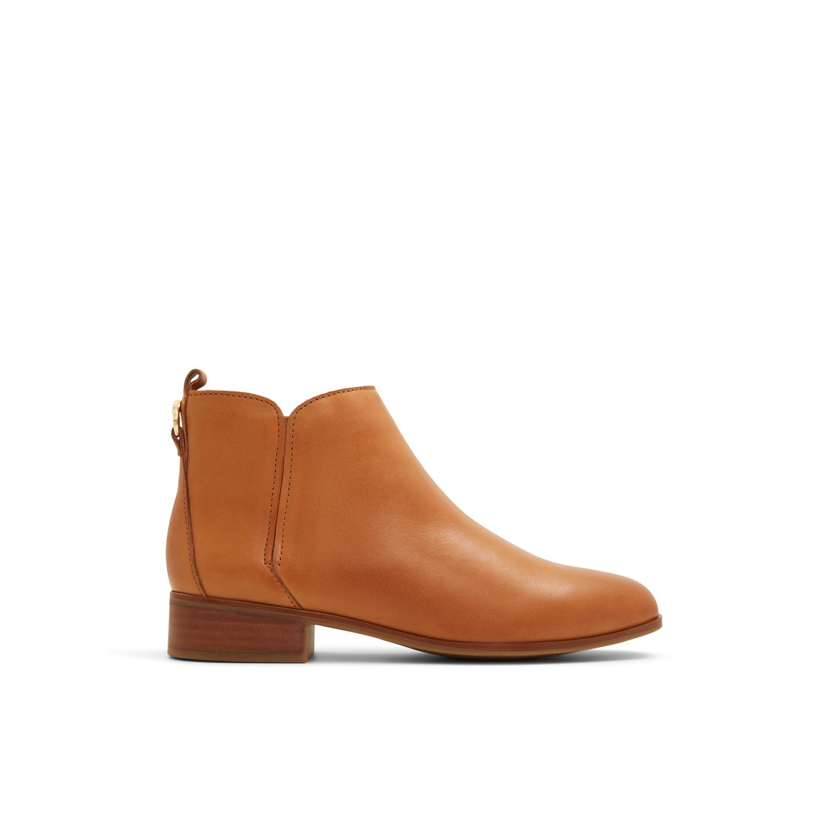 LUCA FERRI-Verita-Bottillon - Talon Bloc - Cognac
