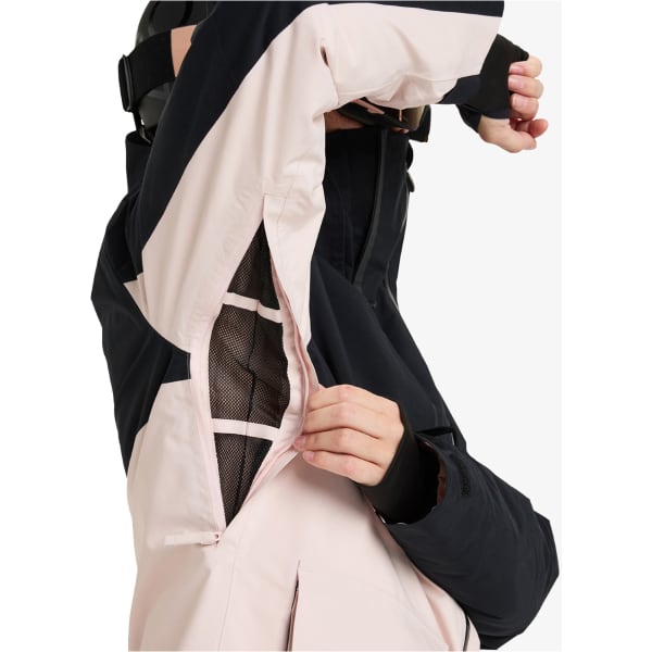 Veste de ski ROXY GORE-TEX STRETCH PURELINES JK PINK SALT