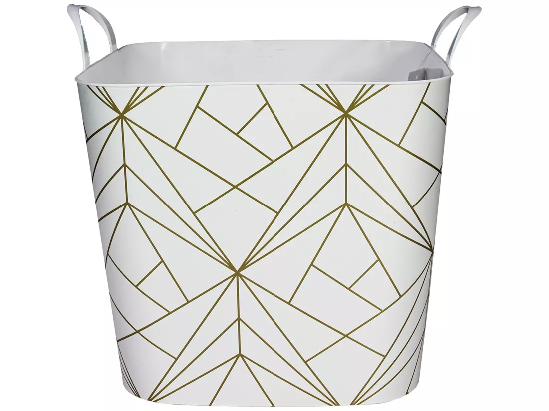 panier 25l iml gold lines sp-bramli 35x34x35 panier à linge