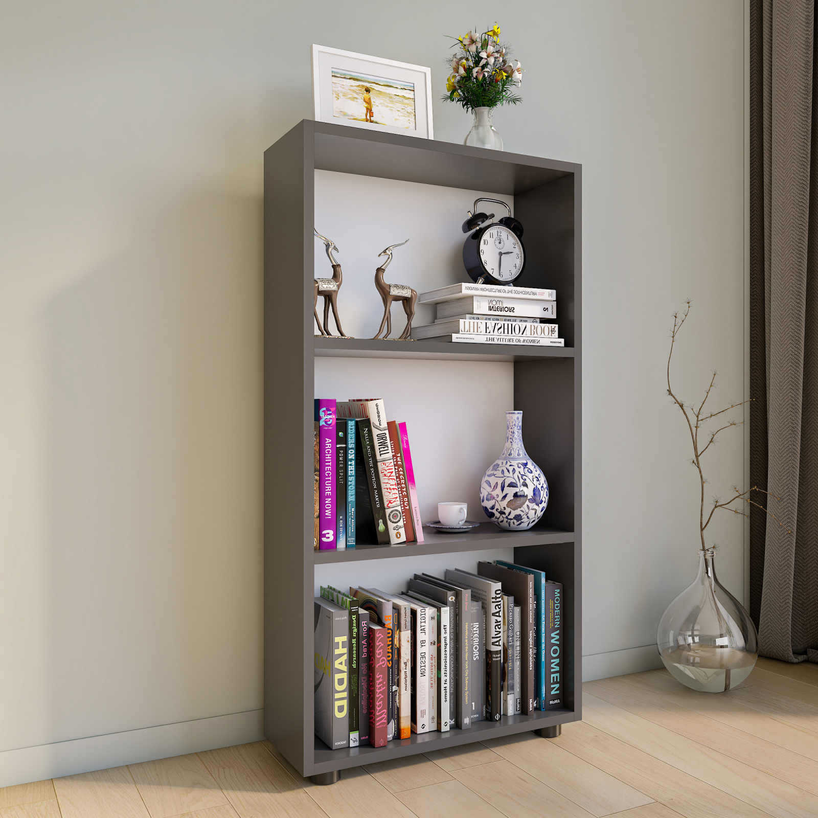 Regal BULAS - anthrazit - 56 cm