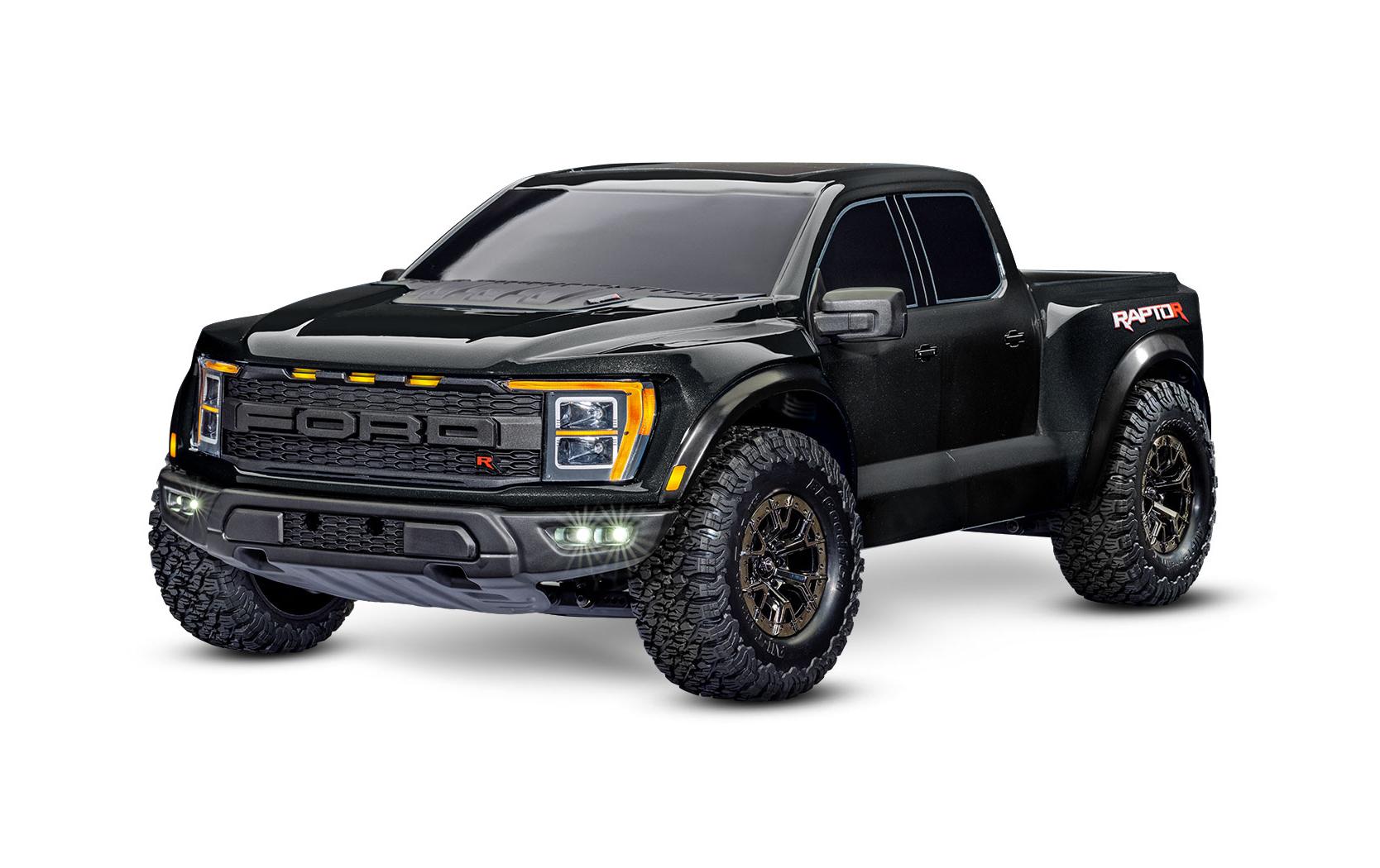 Short Course Truck Ford F-150 Raptor R Schwarz, ARTR, 1:10<br>Scale Off-Road Ford F-150 Raptor Pick-up RC Modell mit Brushless Antrieb