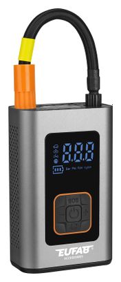 Eufab -  Mini Compresseur D'air Rechargeable En Usb Type C Ou Type A