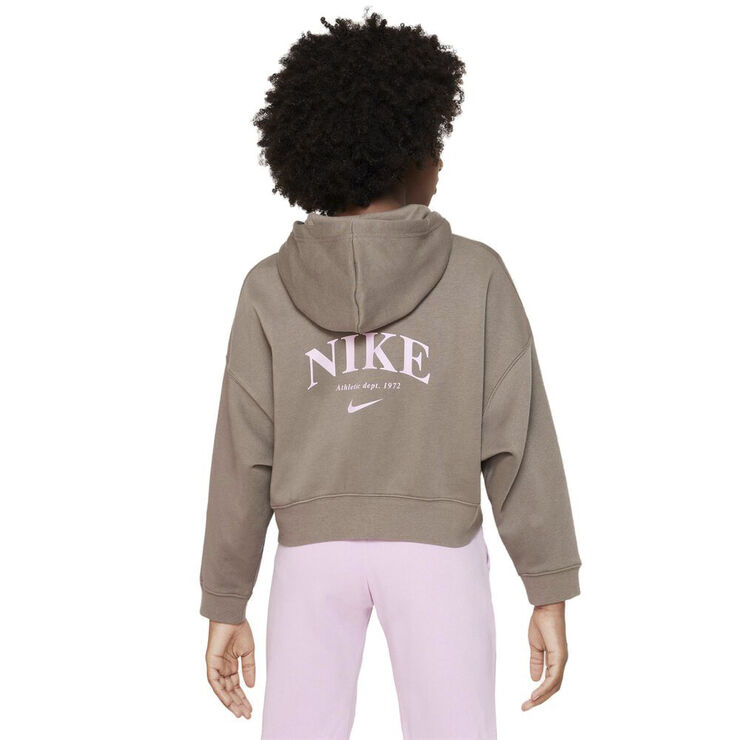 Nike Sportswear Trend Full Zip Fleece Haettetroje Brun