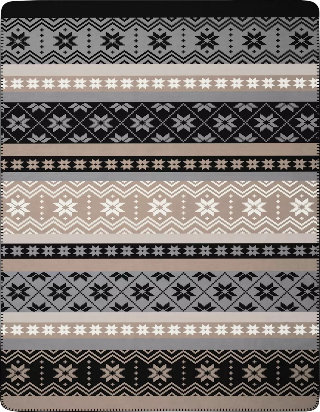Kuscheldecke Winter Braid 150 x 200 cm