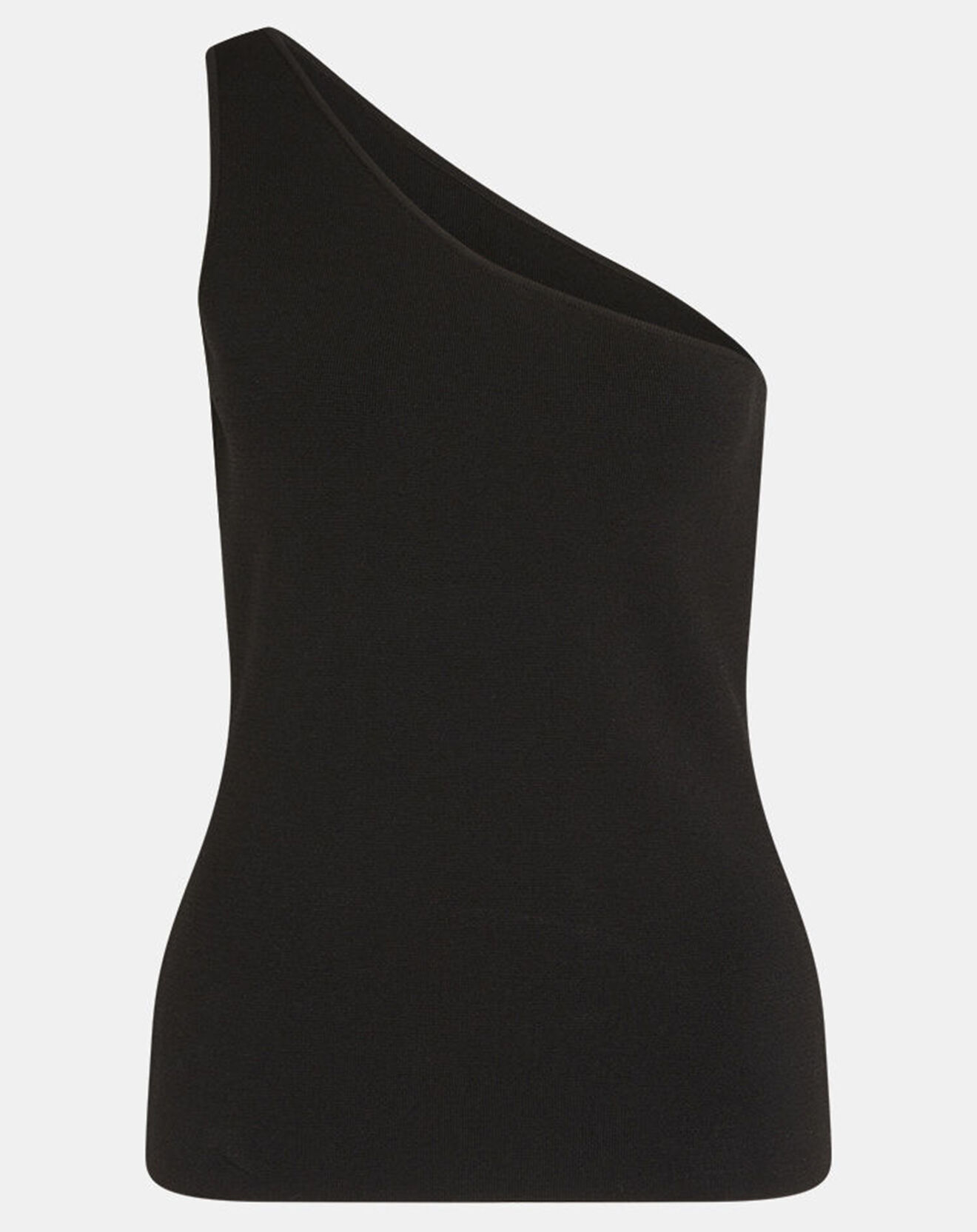 Galeries Lafayette Top ajusté Cut Out découpe noir