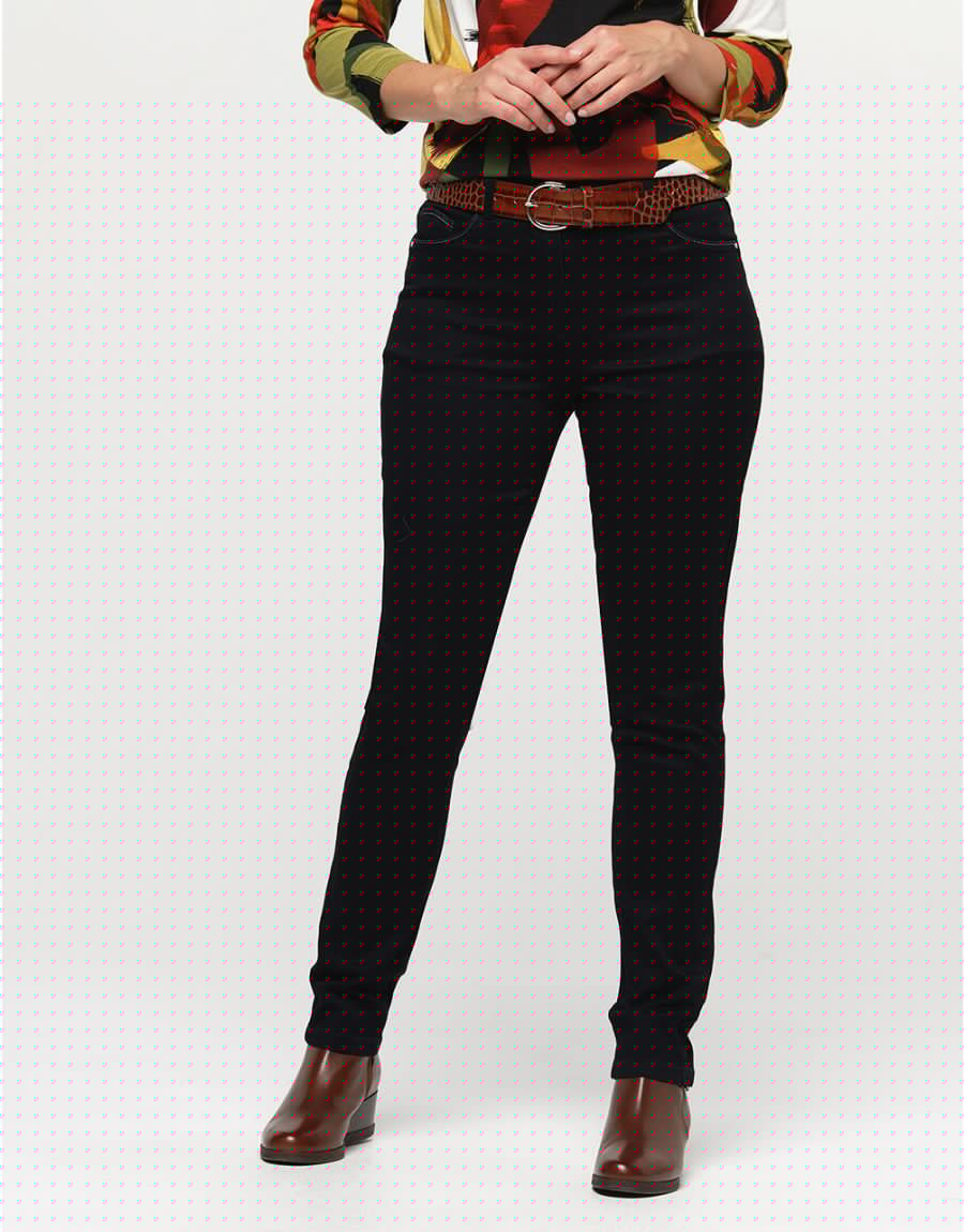 Jean chic 5 poches noir