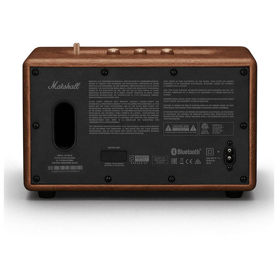 Marshall Acton III Marron - Enceinte compacte