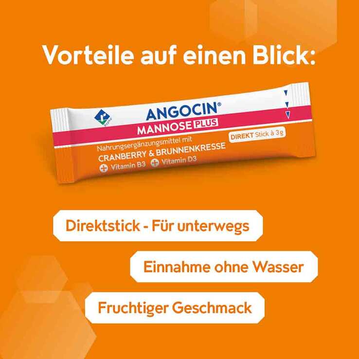 Angocin Mannose Plus Pulver zum Einnehmen, 14X3 g
