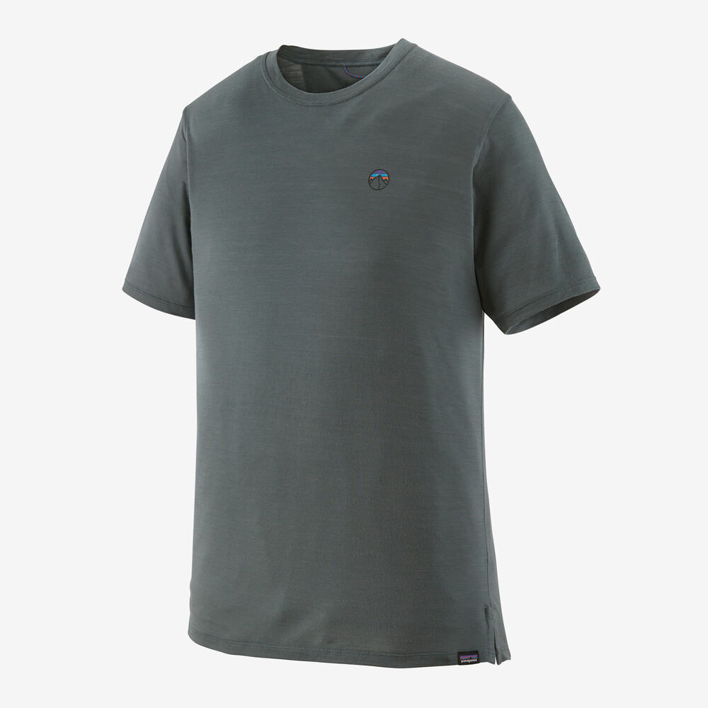 Capilene Herren-Merino-Hemd mit Grafikprint