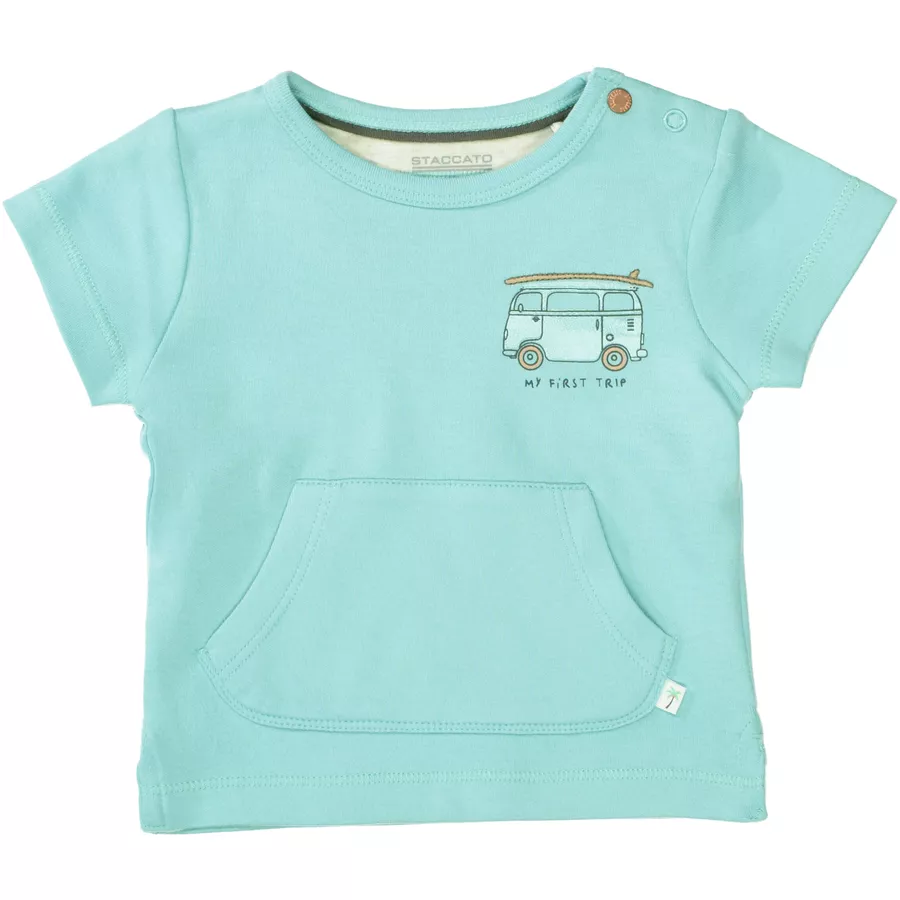 STACCATO T-Shirt water blue