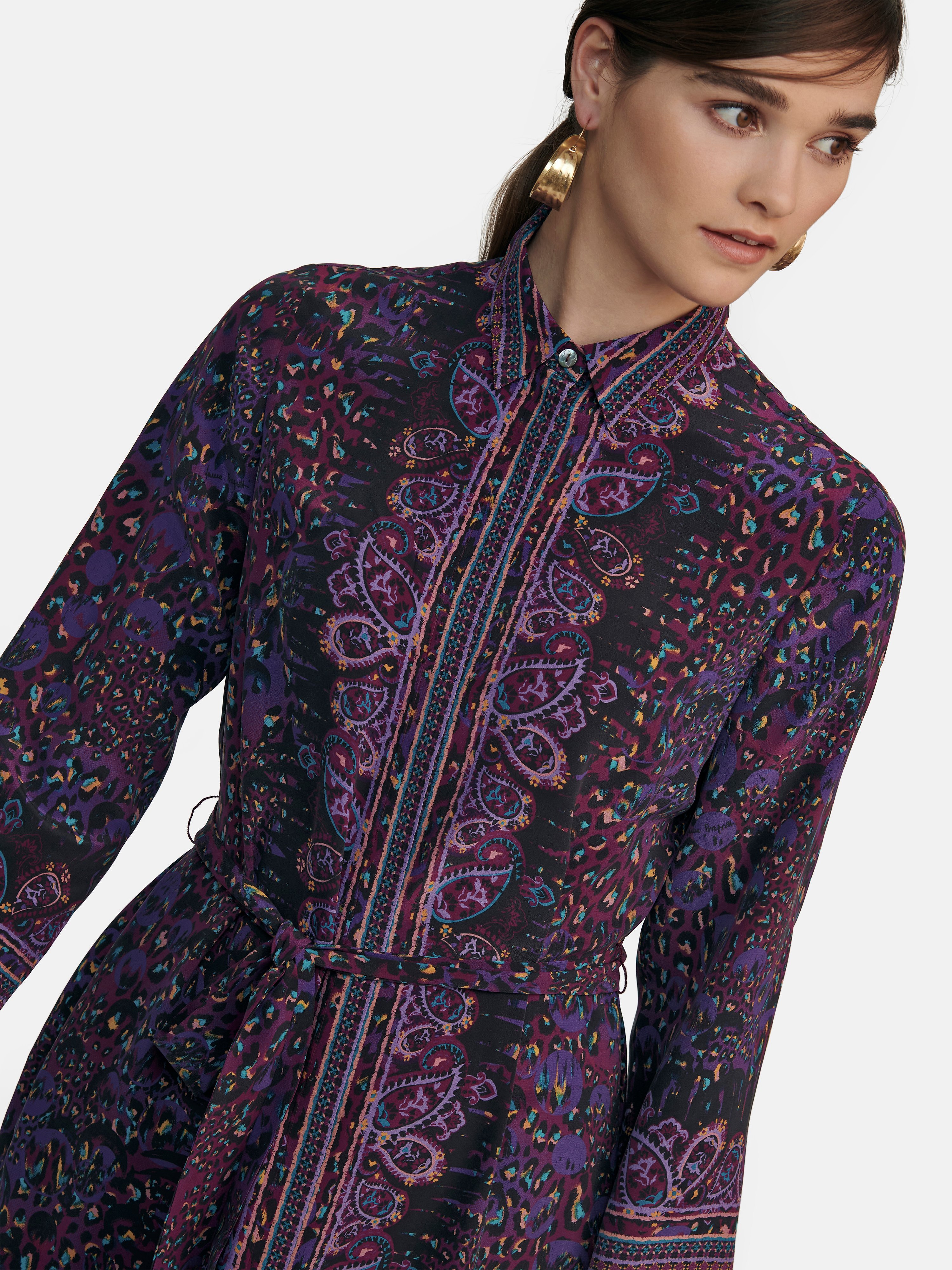 Kleid mit 7/8-Arm