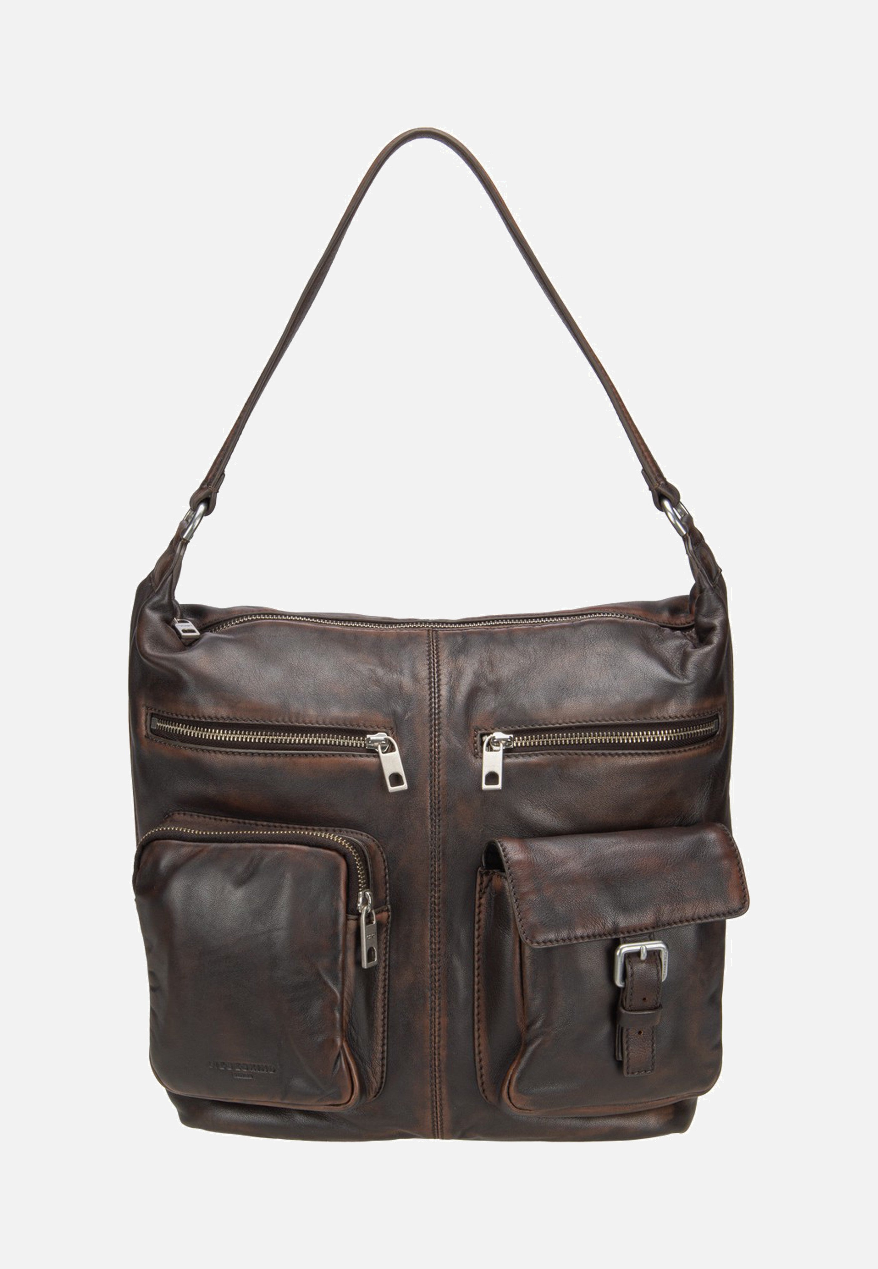 Andrea Hobo M Lamb Snowcem Roasted Coconut - Hobo Bag