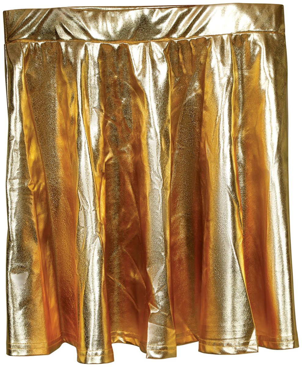 Gouden Rok Metallic