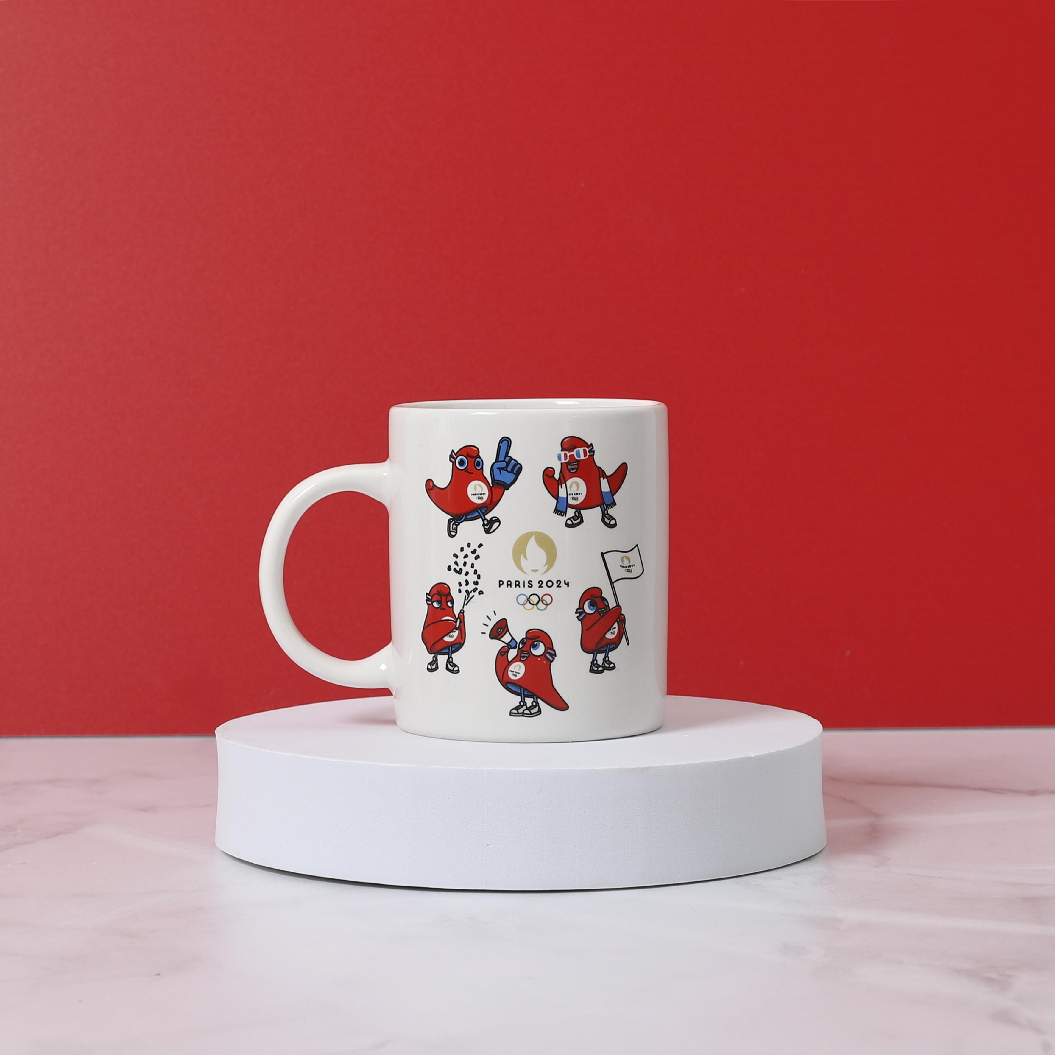 MUG CERAMIQUE MASCOTTE TRIOLOGIE 30CL