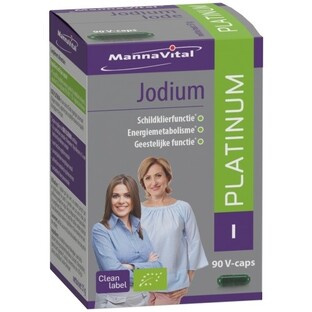MannaVital Jodium Bio Platinum Capsules 90VCP