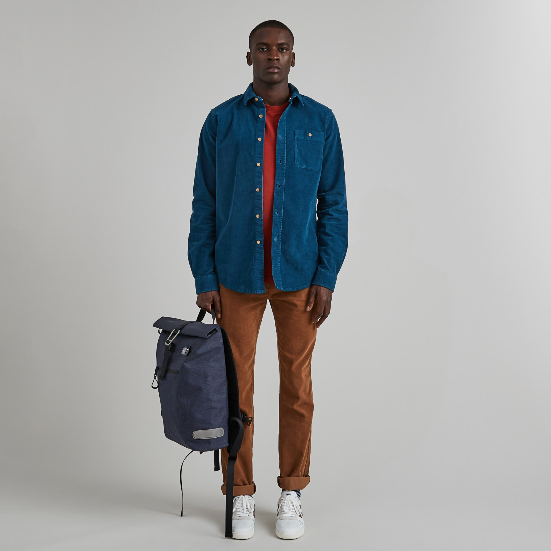 Sac à dos marine végan en polyester recyclé et néoprène - modèle Cycling w medium