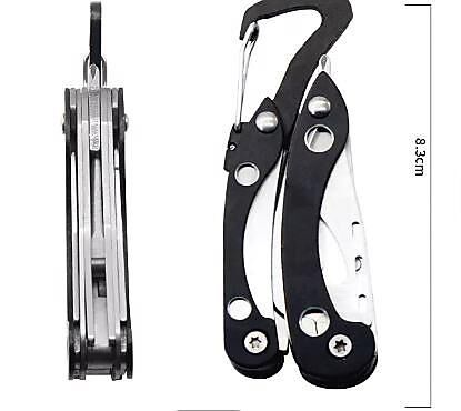OUTDOOR AVENTURE - PINCE CLIP 7 FONCTIONS