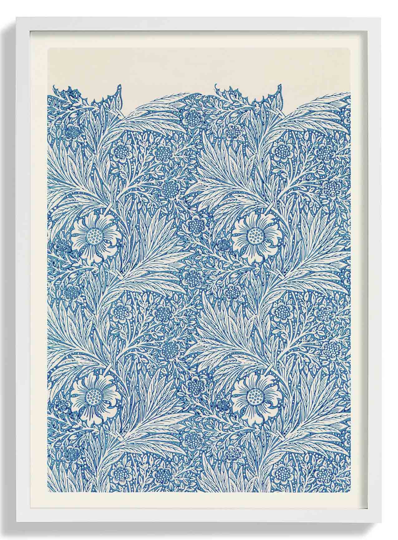 William Morris Blaue Ringelblume