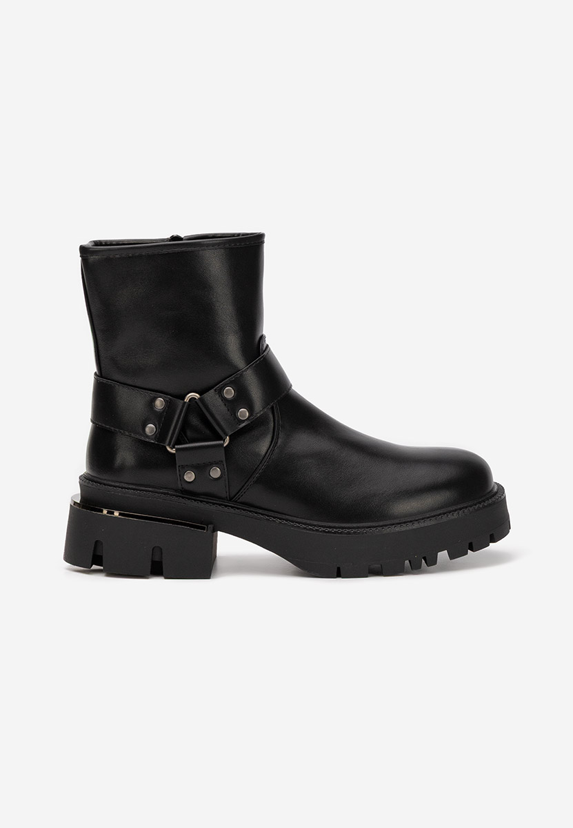 Bottines femme noires Alinoa