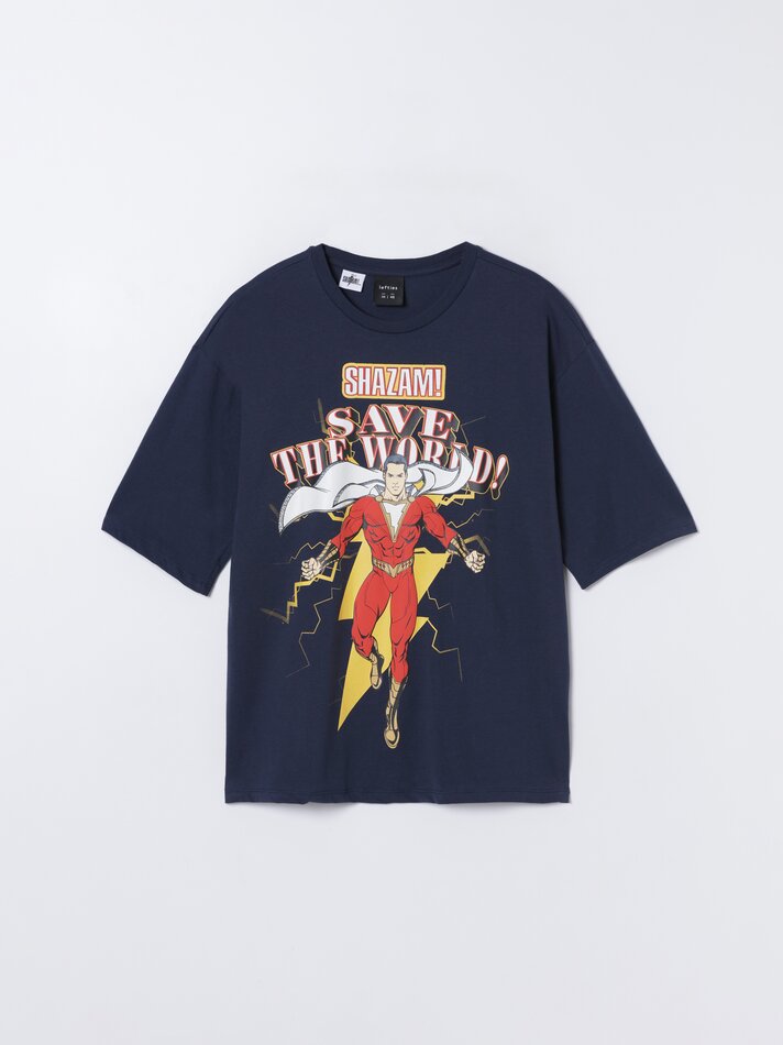 Camiseta Shazam © &™ WARNER BROS - Azul