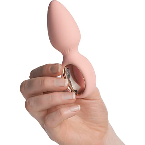 Sinful Peach vibrerende butt plug