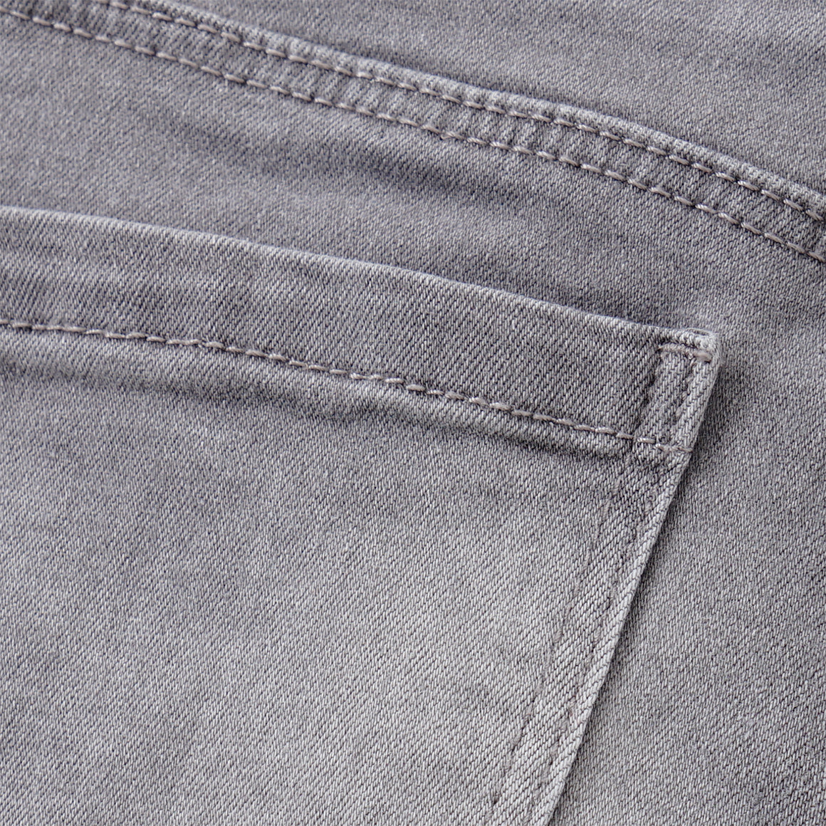 Yigga Mädchen Jeggings mit Elastikbund hellgrau