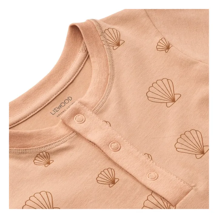 Liewood Ensemble de pyjama Coton Bio Wilhelm | Vieux Rose