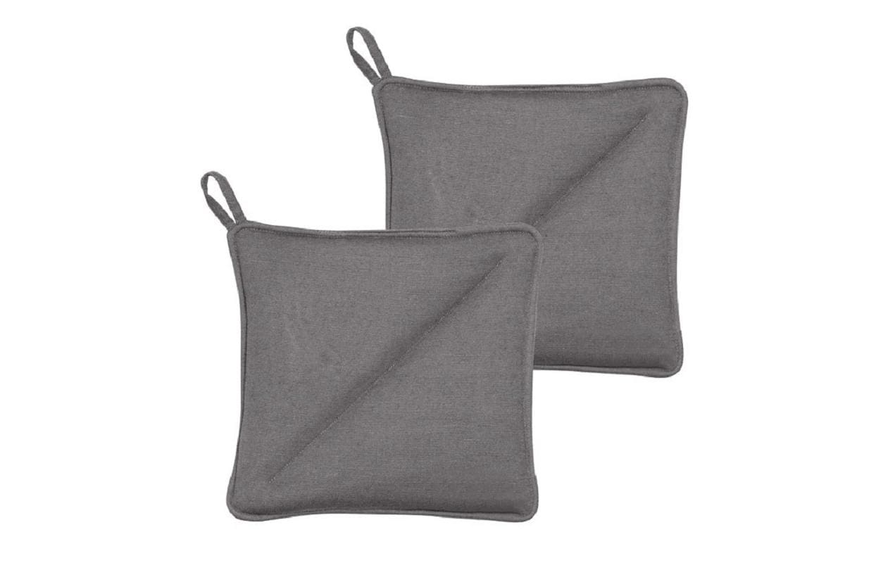 Topflappen Soft GrauTopflappen Set