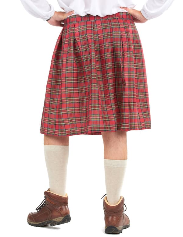 Voksen skotsk kilt. Size-Standard
