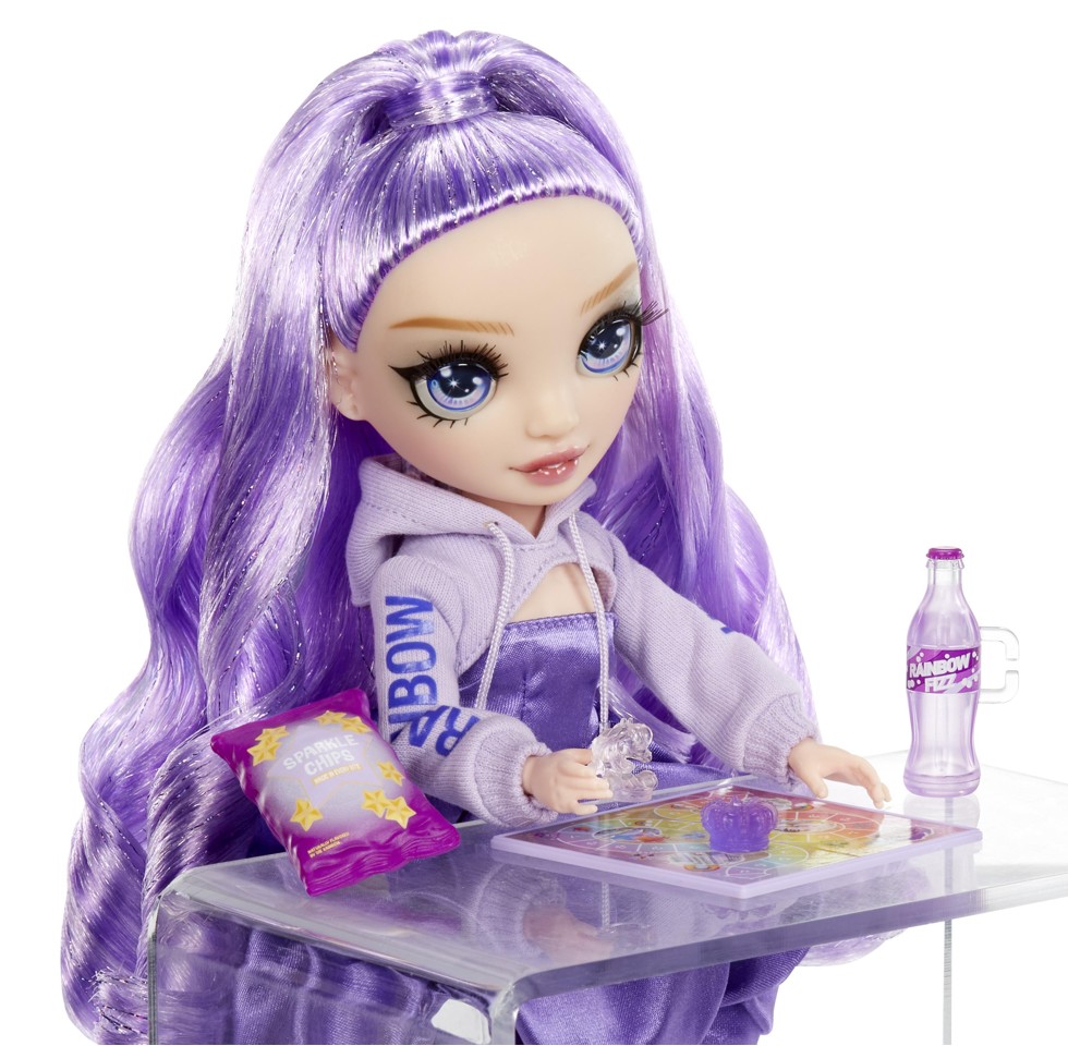 Rainbow High - Sparkle & Shine Fashiondukke - VIOLA (Lilla)